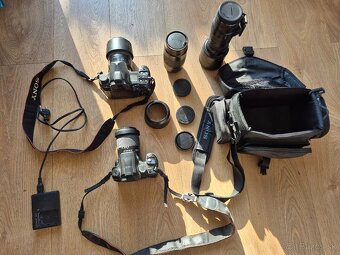 Profesionálny Full-frame set Sony Alpha A900 + A100 + 4 obje - 6