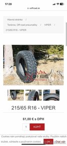offroad pneu 215/65 R16 Equipe Viper Extreme - 6