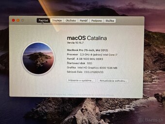 MacBook Pro 15” Mid 2012 - 6