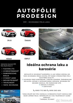 Autofólie ProDesign - okenné, PPF, tepovanie, čistenie... - 6