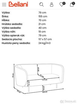 Pohovka z Beliani - 6