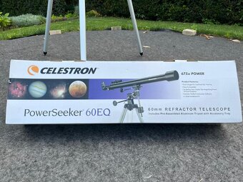 Ďalekohľad hvezdársky Celestron PowerSeeker 60EQ - 6
