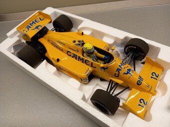 F1 LOTUS HONDA 99T MONACO 1987 AYRTON SENNA MINICHAMPS 1:18 - 6