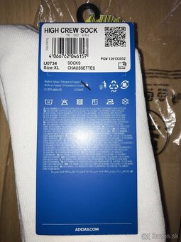 PONOŽKY ADIDAS ORIGINALS 3 PACK veľ. XL - 6