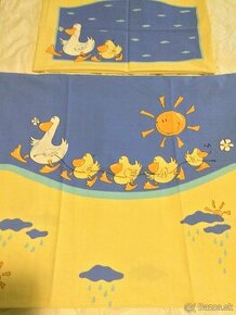 POSTEĽNÉ OBLIEČKY do postieľky KAČIČKY / HÚSKY + darček - 6