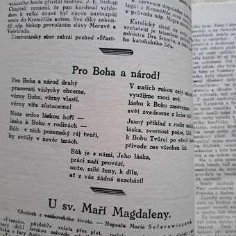 Starožitný kalendáŕ Svazu katolíckych žen a dívek 1937 - 6