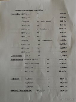 Tatranský a zrubový profil dlazkovica terasovka KVH hranoly - 6