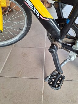 Detský bicykel 20" Leader Fox štýlový žltý - 6