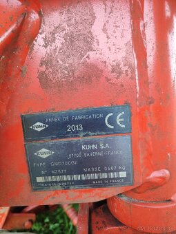 Kosačka KUHN GMD700 GII - 6