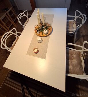 Predám jedálenský stôl so stoličkami - 6