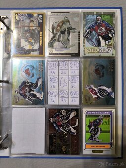 Hokejové kartičky - Patrick Roy 3 - 6