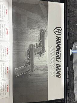 Hammerli Forge H1 22 5" + Adaptér + Tlmič Stalon RF - 6