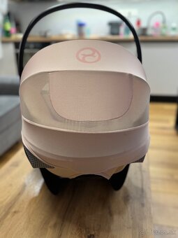 CYBEX Cloud T i-Size Plus 45-87 cm Platinum Peach Pink vajíč - 6