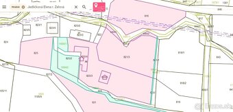 Pozemok-Hrádok – Dolina s celkovou výmerou 9.365m2 a RD - 6