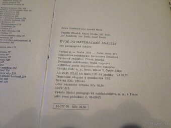 Dlouhý - Úvod do matematické analýzy (1970) - 6