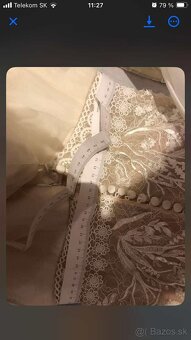 Svadobné šaty S/M - 6