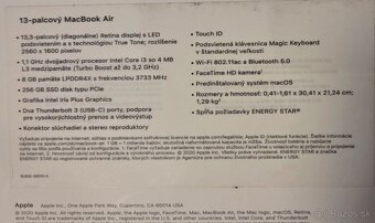 Macbook Air 2020 i3/8GB/256GB Space Gray - 6