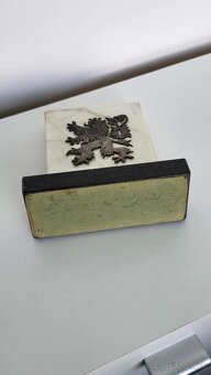 Mramorové ťažítko 1.ČSR 1928-1938 - 6