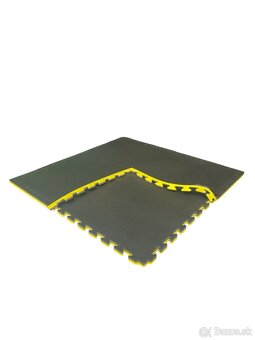 Tatami Champion puzzle čierno-žltá 105cm x 105cm x 2cm - 6