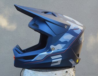 shot ENDURO MX MIPS helma modrá camo CE 2206 - 6