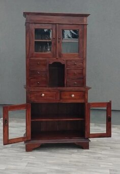 Skriňa teaková masívna. - 6