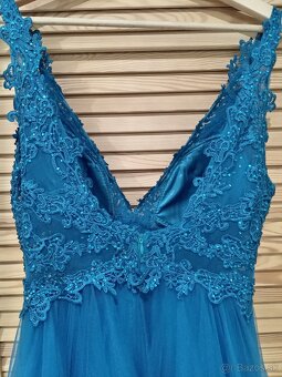 Predám krásne šaty, raz oblečené - 6