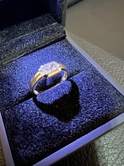 Zlatý dámsky prsteň - 6