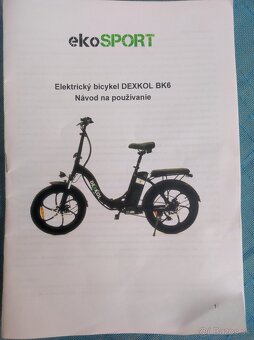 Elektrobicykel skladaci - 6