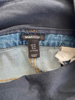Džínsy tehotenské H&M Mama - 6