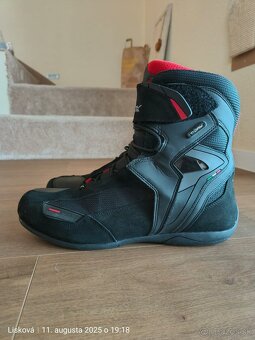 TCX OBUV ZETA WATERPROOF ČIERNO-ČERVENÉ - 6