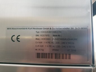 Konvektomat MKN 6GN s digestoří - - 6