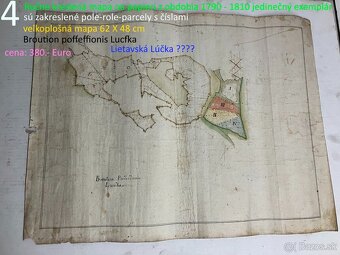 Unikátne mapy okolie Žiliny 1790 - 1810 - 6