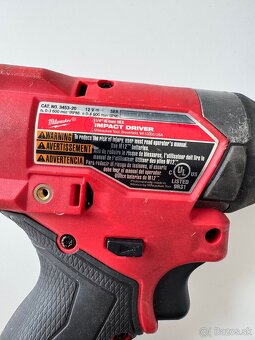 Milwaukee M12 FUEL 1/4” Subkompaktný rázový uťahovák - 6