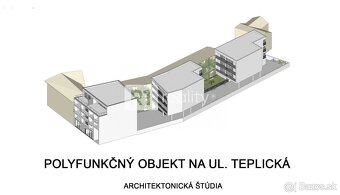 Lukrativna budova "Hubacsek" Teplická /pozemok 1302 m2/ ce - 6
