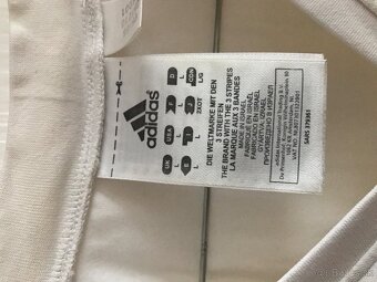 ADIDAS originál white damske/funkčné tricko L - 6