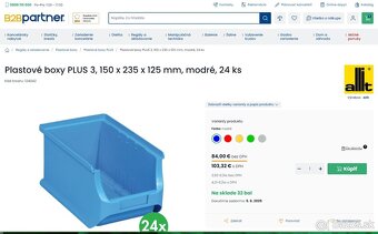 plastove boxy na skrutkovy material - 6