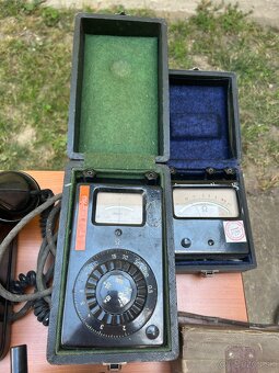 Retro telefón tesla a meracie prístroje - 6