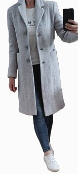 Vlnený kabát slovens.značky Dara fashion veľ. 34 - 36 - 6