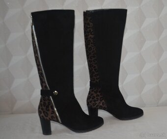 Kožené čižmy Brunela, veľ. 37,5 - 6