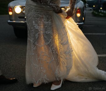 Predám svadobné šaty WONÁ Concept - 6