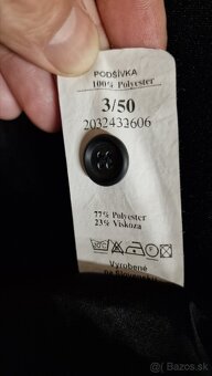 Predám čierny pánsky oblek - 6