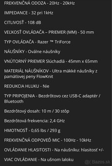 RAZER headset - 6