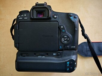 Canon EOS 760D + objektív + battery grip - 6