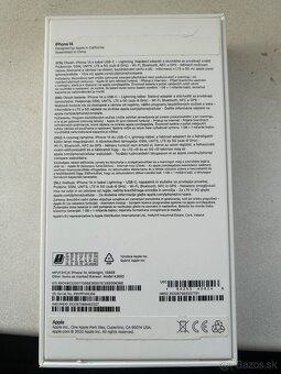 🔋Predám iPhone 14 128gb 87% batéria originál krabica všetko - 6