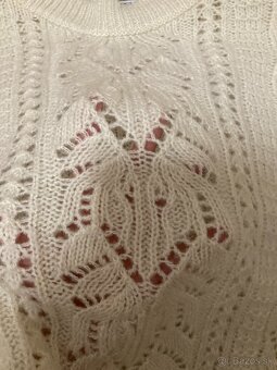 ♥ Ažúrový vzorovaný sveter ♥ - 6