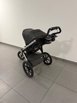 Predám kočík Thule Glide 2 +vanička+ adaptéry na autosedacku - 6