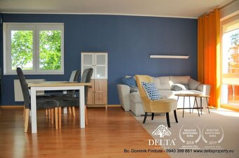 DELTA - Štýlový, zariadený 3-izbový byt s balkónom a samosta - 6