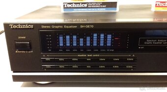 2x7 pasmovy equalizer TECHNICS SH-GE70, JAPAN, AE80, AE86 - 6