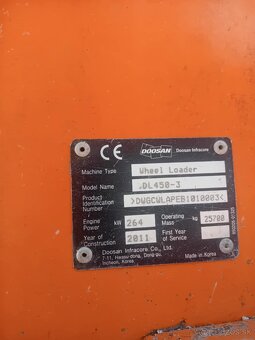 Čelný nakladač Doosan DL450-1 - 6