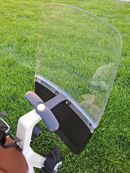 Detská sedačka na bicykel s ochranným štítom - predná - 6